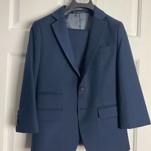 Isaac Mizrahi Boys Navy Blue Suit, 2 piece, Size 10
